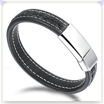 Leather Bracelet Leather Jewelry for Charm Jewelry (LB428)